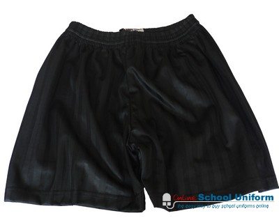 Black Shadow Stripe Shorts - Online School Uniform
