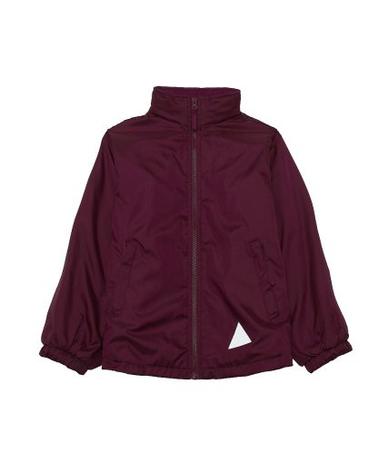 Embroidered Showerproof Fleece Lined Jacket