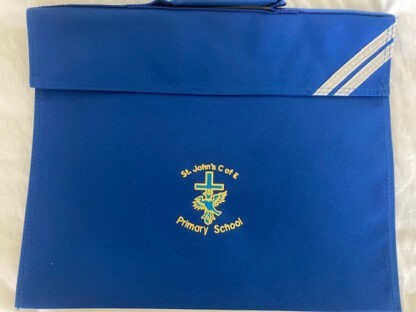 Embroidered Book Bag