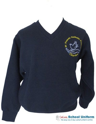 navy blue school jumpers