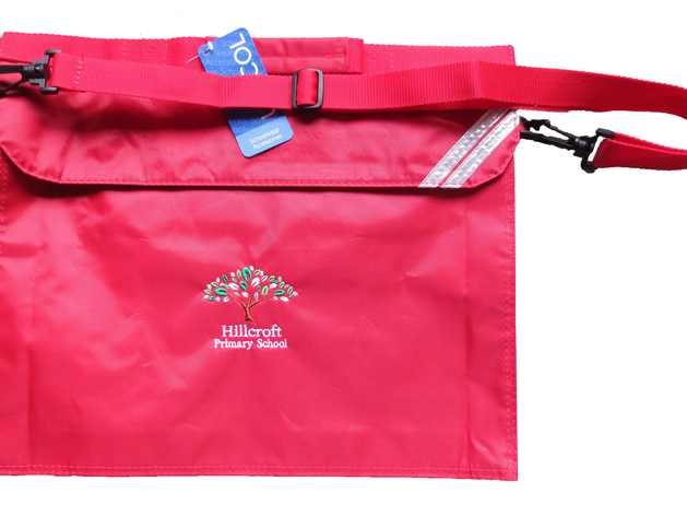 Embroidered School Dispatch Bag with Strap