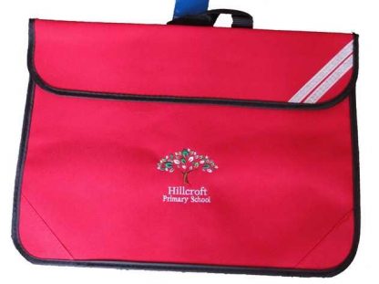 Embroidered Book Bag
