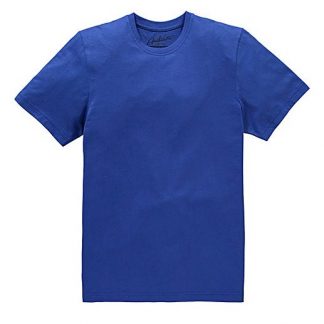 Embroidered Brunel House T Shirt Royal Blue
