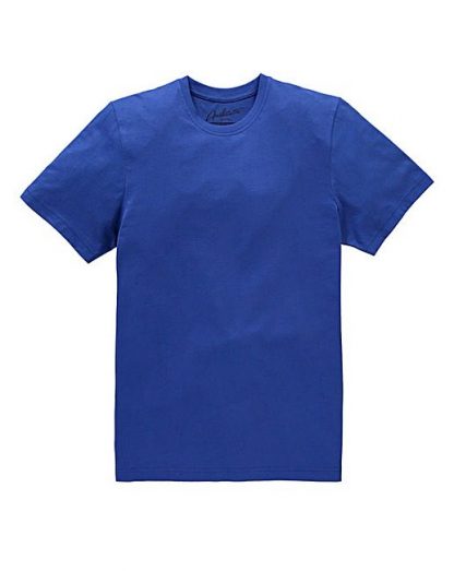 Embroidered Brunel House T Shirt Royal Blue