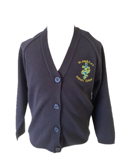 Embroidered Knitted Cardigan