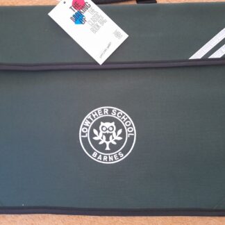 New Bottle Green Embroidered Bookbag